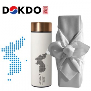 대한민국 ROK 한반도 에디션 파우더 데일리 텀블러 독도보틀 440ml 보자기 선물포장