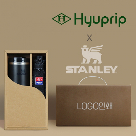협립3단엠보수동우산 +스탠리887ml 텀블러-세트 #2