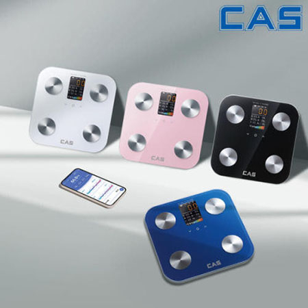 카스 CAS 와이드 컬러 디스플레이 블루투스 체지방 고성능 스마트 체중계 BFA-S10(한글지원) #3