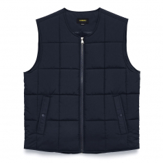 라운드넥 조끼 - quilting