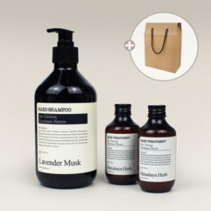 Nard 샴푸 500ml + 트리트먼트 100ml 2p + 끈케이스