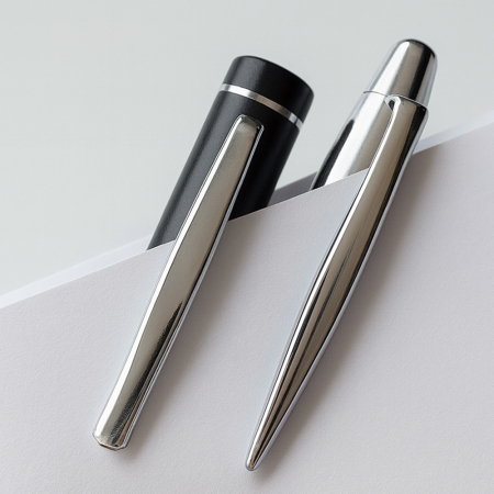 루티네 가죽메탈키링볼펜세트 #5