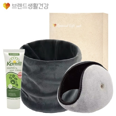 방한용품 2종세트(벨벳목토시 넥워머+카밀 핸드로션+청음귀도리 귀마개) #2