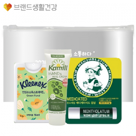 361호 3종세트(크리넥스 안심손소독 스프레이+카밀 핸드로션+멘소래담 메디케이티드 립밤) #2