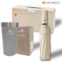 스탠리 파인트473ml+24K 3단완자동 우양산
