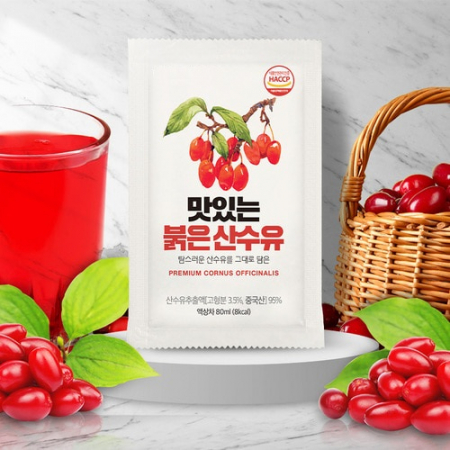 맛있는 붉은 산수유즙 80ml 30포 #2