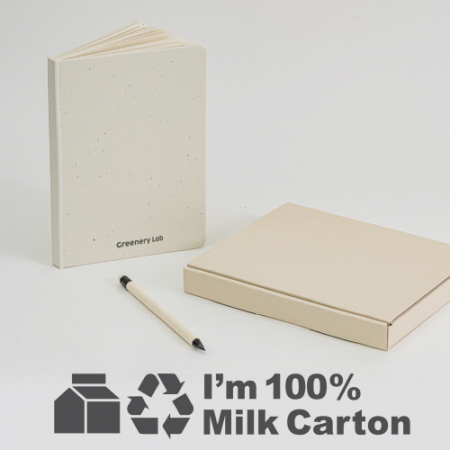 ESG 친환경 우유갑 리사이클 무지노트 #2