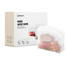 락앤락 실리콘 지퍼백 케이스 2L 1개