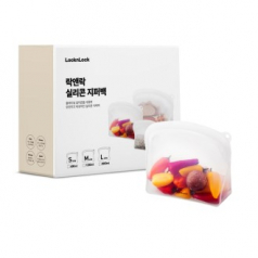 락앤락  실리콘 지퍼백 1종세트(1.2L*1ea)