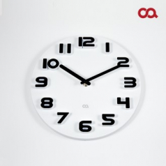 오아 볼드클락 무소음 벽시계 인테리어 거실 벽걸이 시계