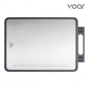 보아르 퓨어스텐 양면 도마 이유식 고기 위생 향균 주방 캠핑 스테인레스