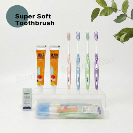 커플 니치 슈퍼소프트캡칫솔 페리오치약 치간 슬림모 구강세트 #5