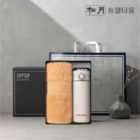 송월 프리미엄 선물 세트 (샤보렌 식스40 1P 원터치텀블러 420ml 1P) #2