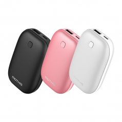 모디스 양면발열 충전식 손난로 보조배터리 5200mAh(파우치 스트랩 포함)