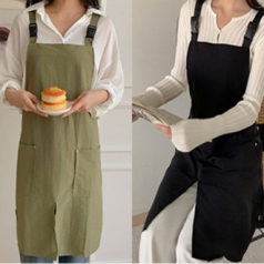 앞트임 앞치마 포켓앞치마 카페앞치마 방수앞치마 공방압치마