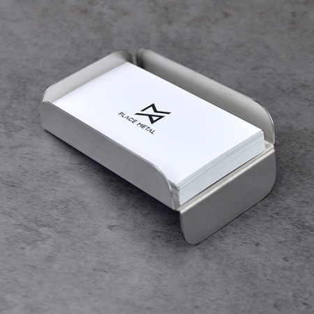스테인리스 실버 명함홀더 명함트레이 #2