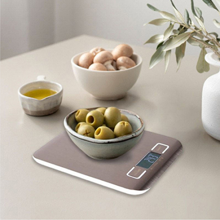 디지털 스마트 주방저울 5kg 스테인스 백라이팅 ITS-200 #2