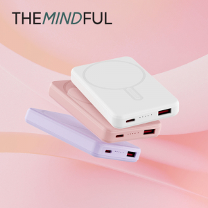 더마인드풀 5000mAh PD 22.5W 초고속 맥세이프 보조배터리 색상 3종