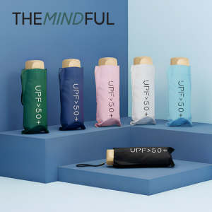 더마인드풀 5단 UV차단 초미니 암막 파스텔 양우산 색상 8종