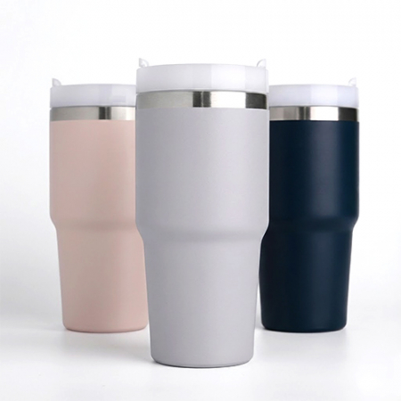 코지 데이 텀블러 이중진공 빨대텀블러 600ml 파우더코팅 #2