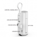 작은이미지: DOXX 2in1 도킹형 미니 보조배터리 5000mAh C+C타입 #6