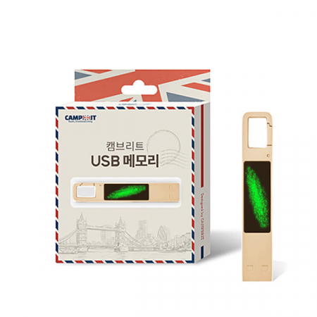 캠브리트 은하수 LED  USB2.0 32G GOLD Green Light #2
