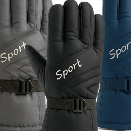 스트랩 스키장갑 스마트폰 터치 기모안감 #2