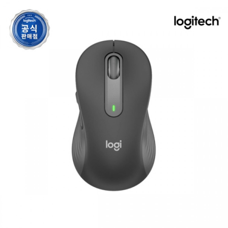 로지텍 시그니처 무선 블루투스 광마우스 그래파이트 M650(M) #2