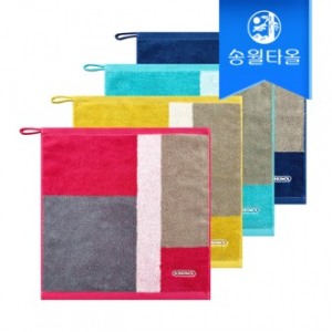 송월타월 컬러웨이34 고리 핸드 주방수건 답례품