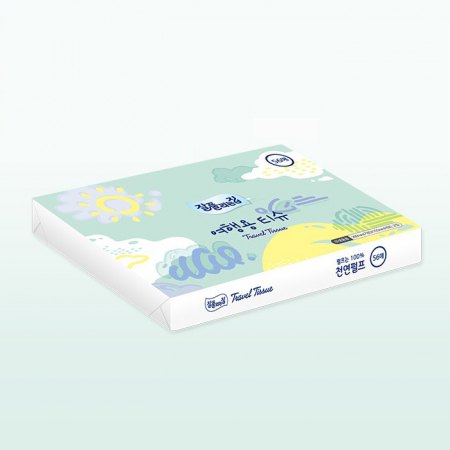 미래생활 잘풀리는집 여행용 미용티슈 56매 #3