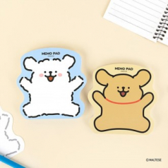 몰티즈 형태 메모지