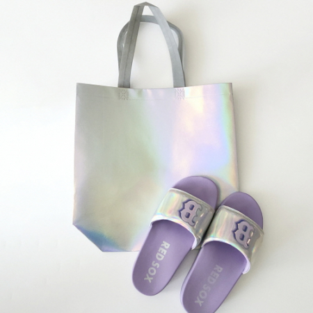 홀로그램 부직포 쇼핑백 소형 #2