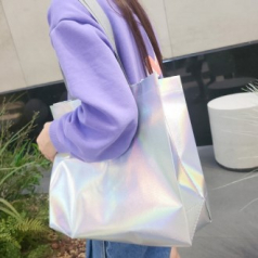 홀로그램 부직포 쇼핑백 중형