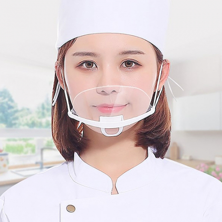 투명위생마스크 조리용마스크 // 개별비닐포장 #5