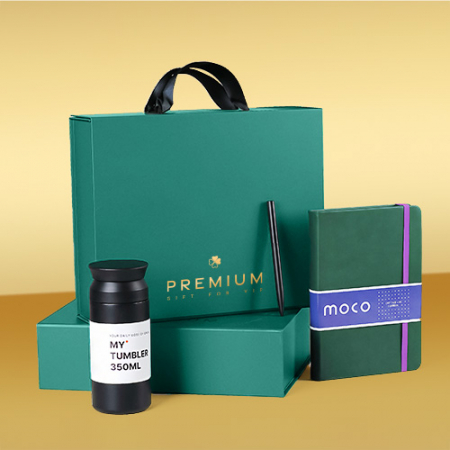[MOCO] 프리미엄 웰컴키트 A (버블팝 양장노트+워터드롭 수성볼펜+마이 텀블러) #5