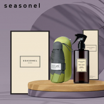 시즈넬 선물세트 항균 룸스프레이 + 고급 5단우산