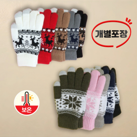 눈꽃장갑 스마트폰장갑 터치장갑 겨울장갑 방한장갑 따뜻한장갑 남녀공용장갑 #2