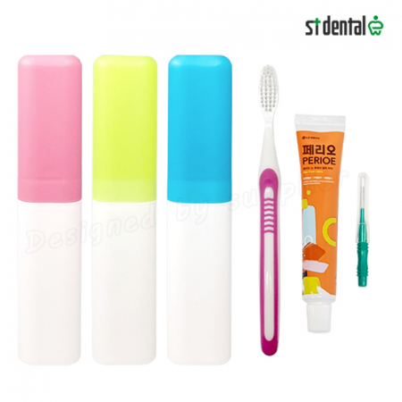 뉴 따봉326미세모+페리오+치간1p 칫솔치약 여행용세트 #2