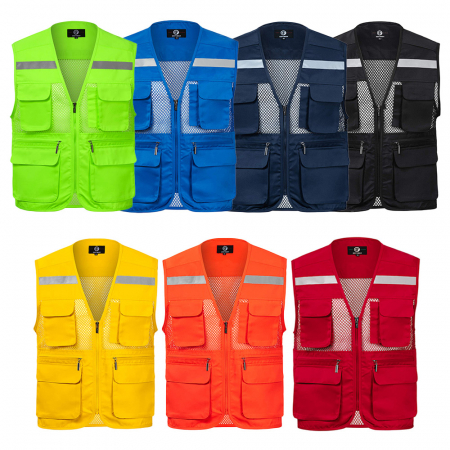 매직 트윌 고급형 안전 망사 조끼 DS 57 #3