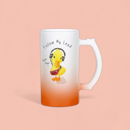 아르덴기프트 맞춤인쇄 480ml 그라데이션 맥주잔 #6