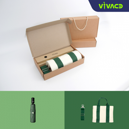 비바체 센트로 3단 우양산 X 코튼라이트 에코백 #3