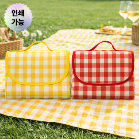 체크방수돗자리 휴대용돗자리 방수돗자리 캠핑돗자리 피크닉돗자리 방수피크닉매트 200x200 대형 #3