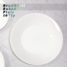 더류쉘 원형접시 10인치 1p