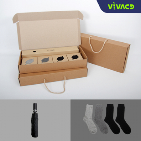 비바체 보니또 3단 우양산 X 국내산 고급 골지양말 4개입 남성용 여성용 선택가능 #2