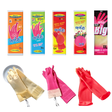 마미손 고무장갑 주방 식품 다양한 사이즈 #2