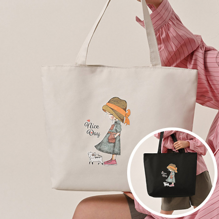 에코백 데일리 학생 학원 학교 홍보용판촉 인쇄 #2