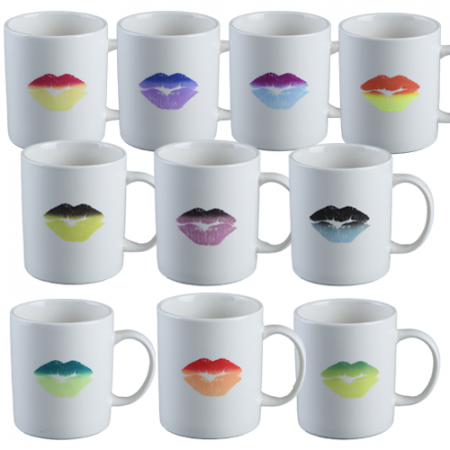 직선백자13온스 변색실크머그 #2