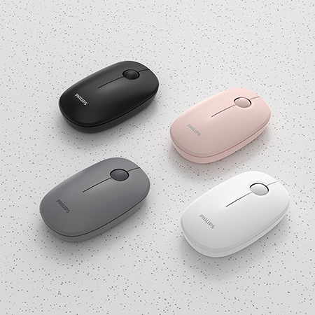 필립스 저소음 미니 초소형 무선 마우스 #5