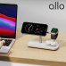 작은이미지: 알로 UC320WQi2 Qi2 3in1 맥세이프 20W 고속 무선 멀티 충전기 거치대 #4