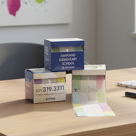 박스형 인덱스 스티커 플래그 필름지 #4